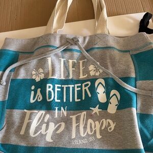 LARGE BEACH BAG TOTE - BRAND NEW